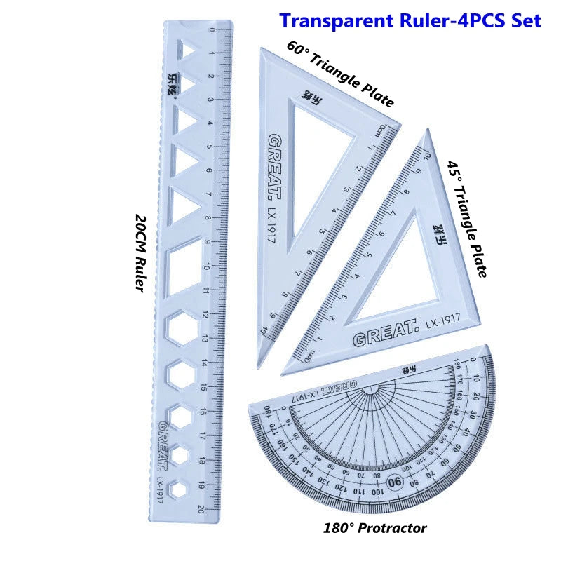 Drawing Ruler Set