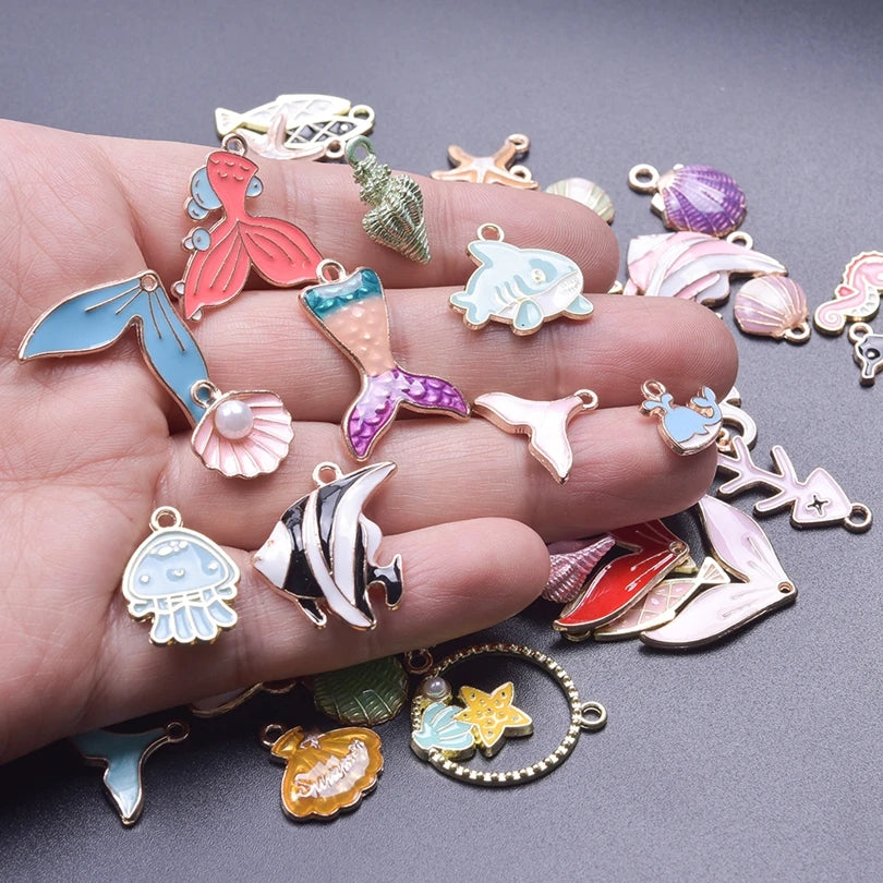 Random Mixed Enamel Charms