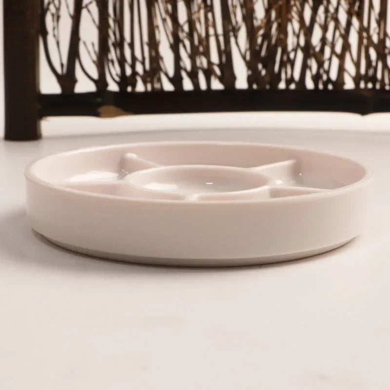 Porcelain Round Palette with Lid