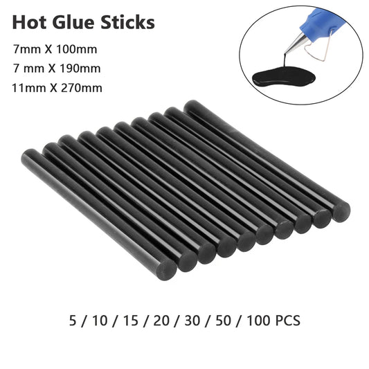 Black Hot Glue Stick