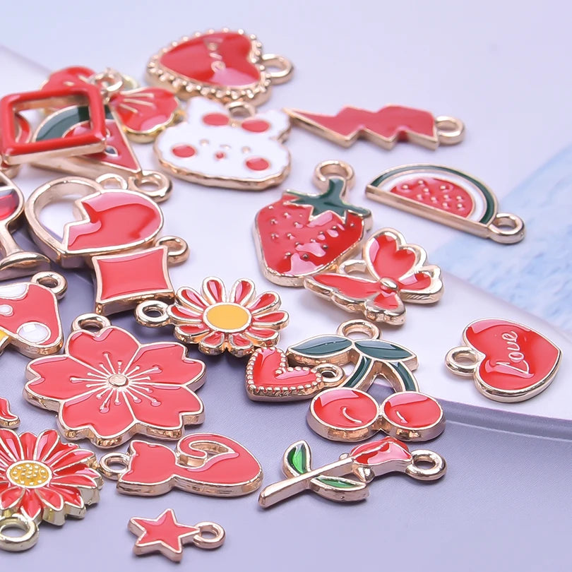 Random Mixed Enamel Charms