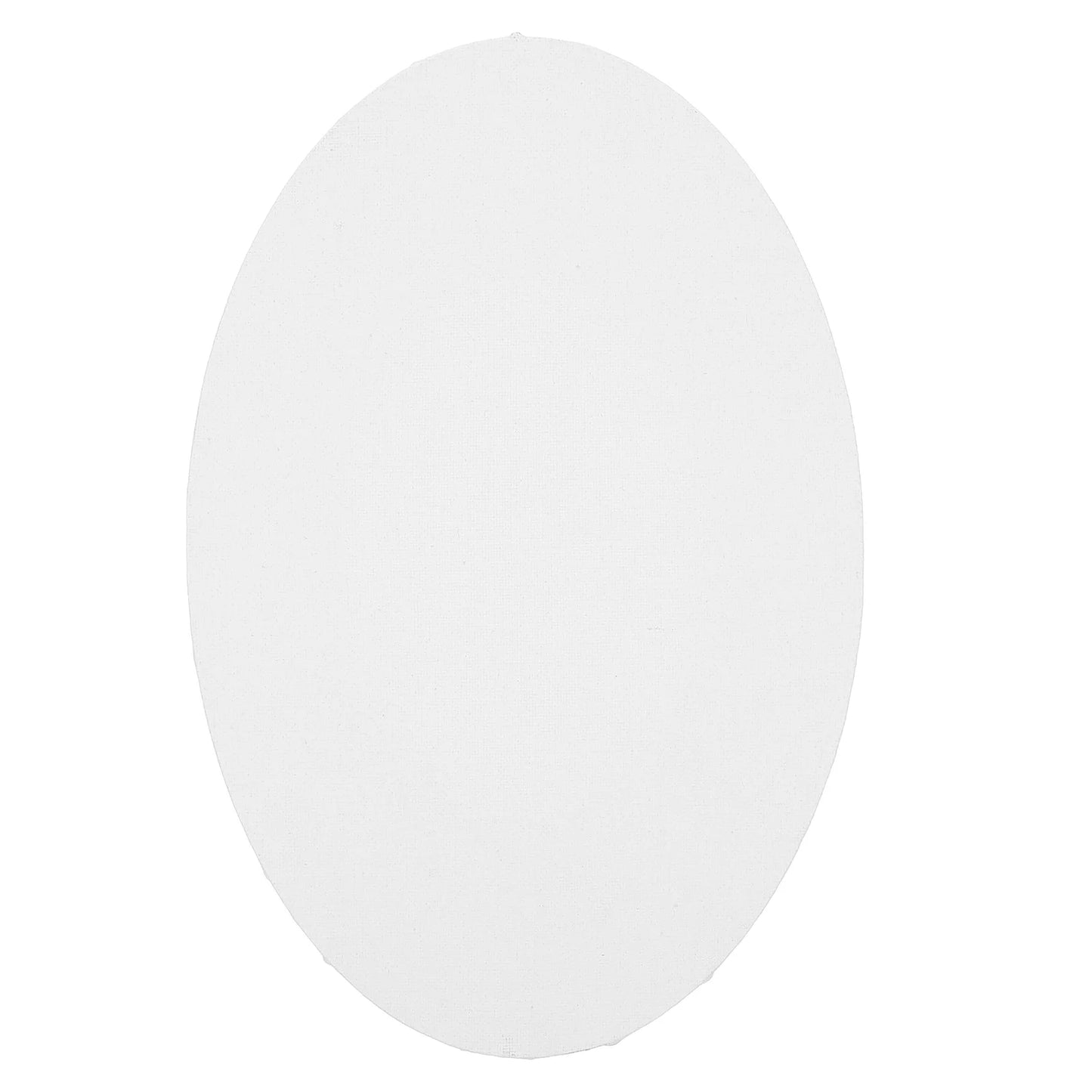 Blank Oval Shape Canvas