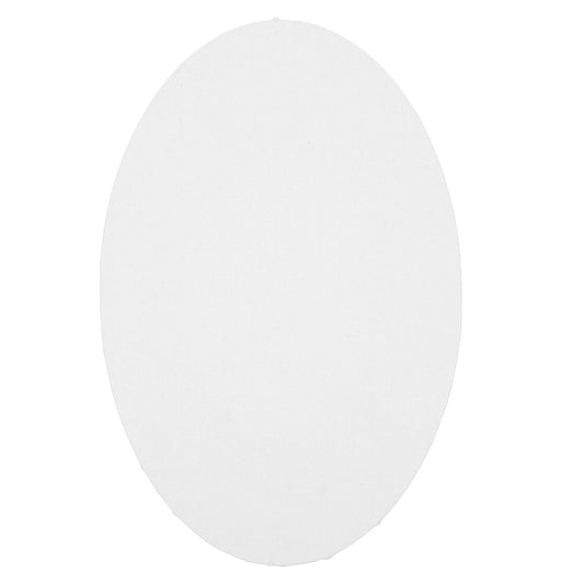 Blank Oval Shape Canvas