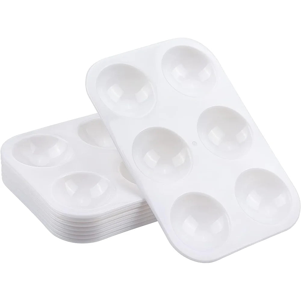 White Plastic Paint Tray Palette