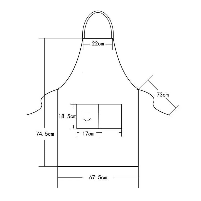 Canvas Art Apron