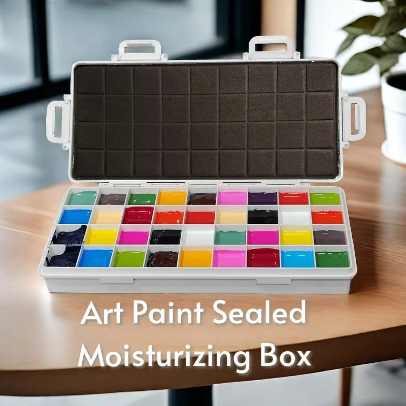 Sealed Grid Paint Box