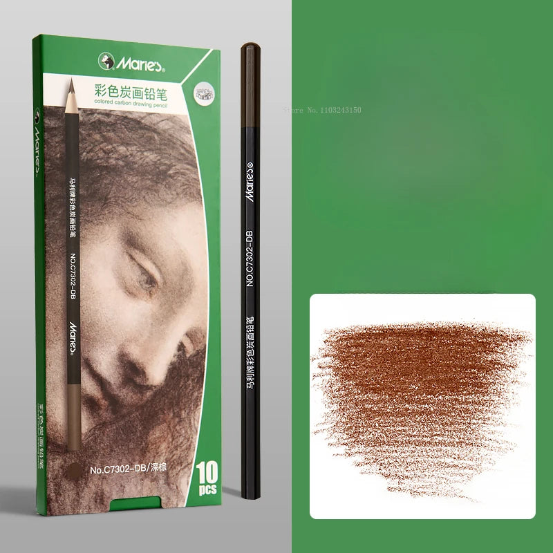 Thick Core Color Charcoal Pencils