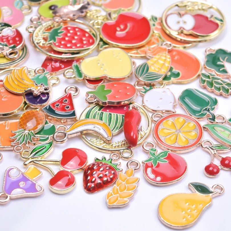 Random Mixed Enamel Charms