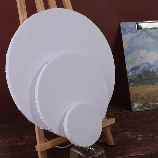 Round Canvas Painting Board