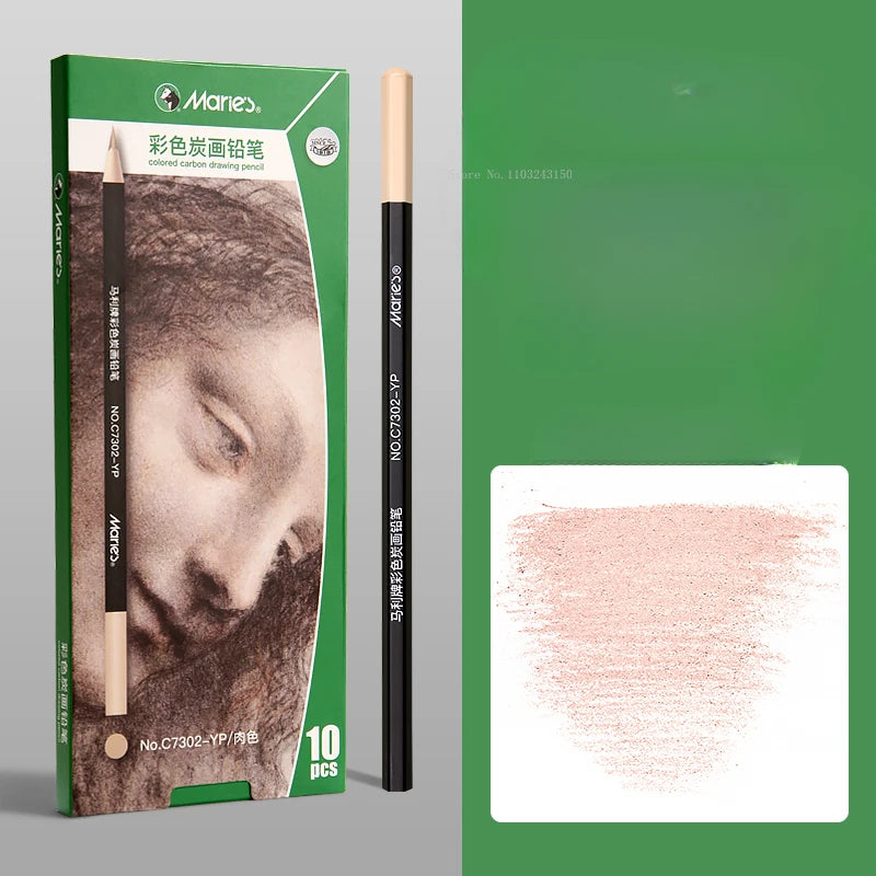 Thick Core Color Charcoal Pencils