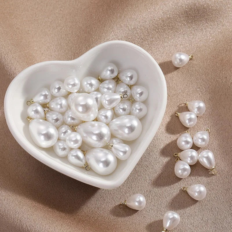 Imitation Teardrop Pearl Beads