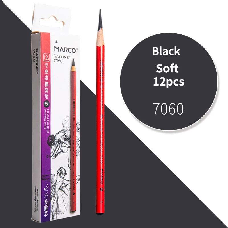 Professional Charcoal Pencil Set