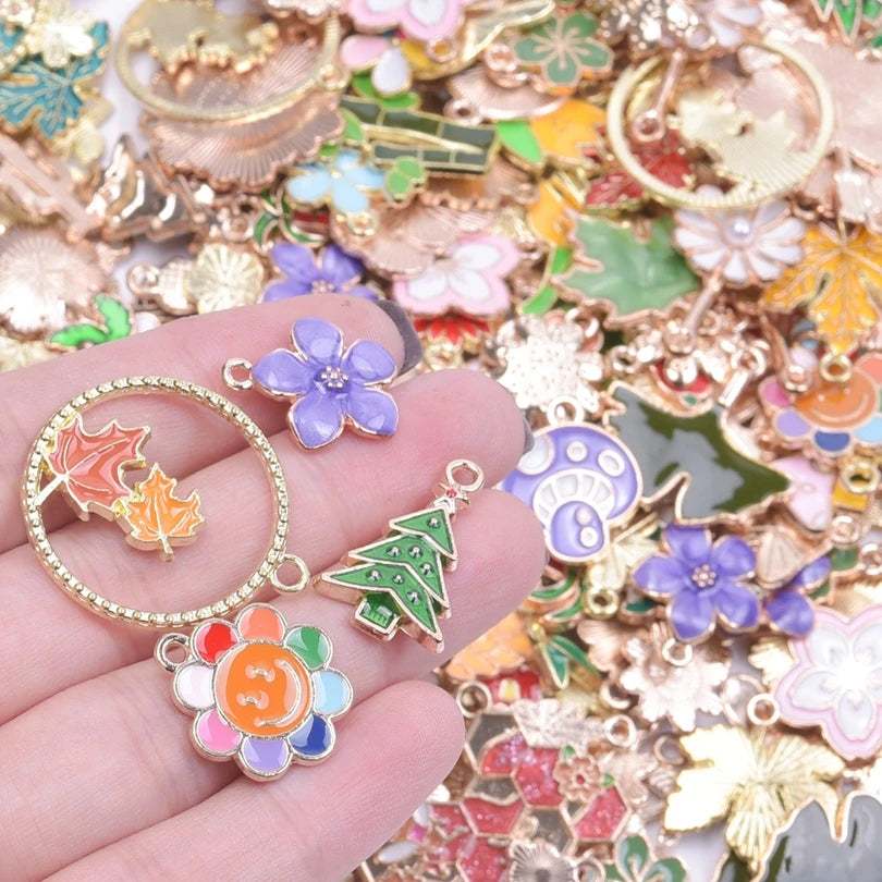 Random Mixed Enamel Charms