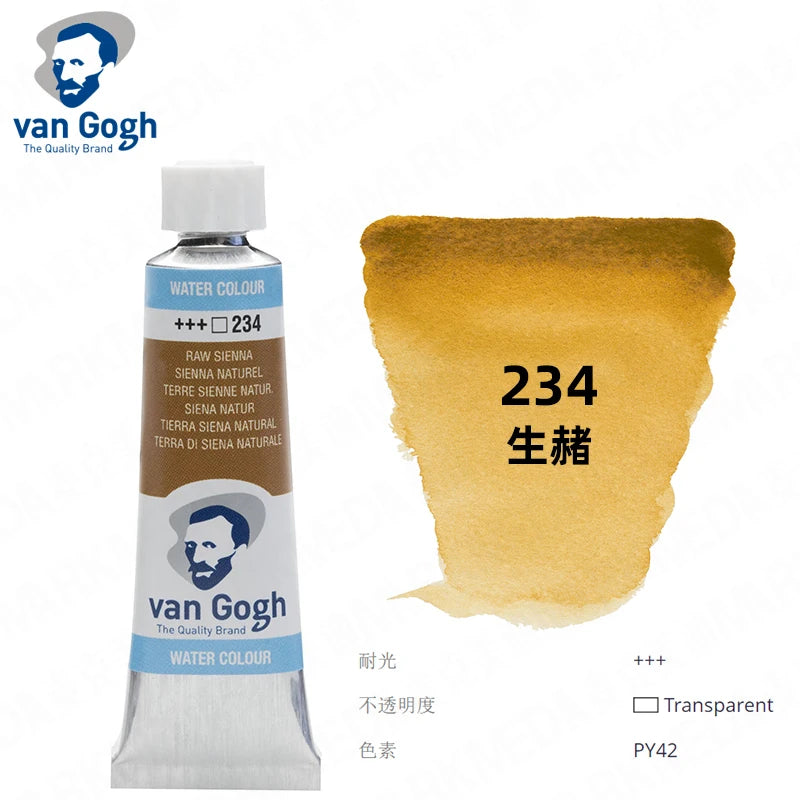 Original Van Gogh Watercolor Paint