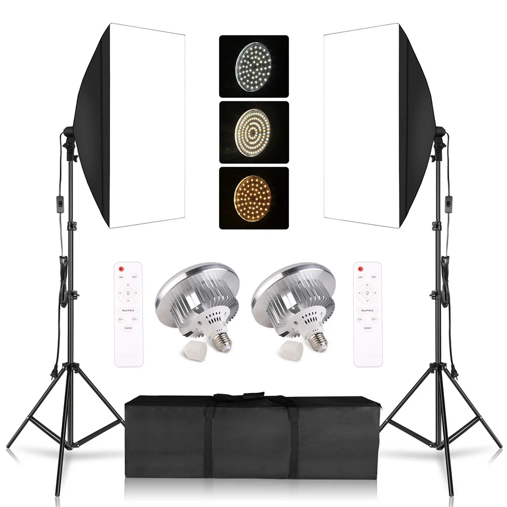 Photography Soft box Lighting Kit