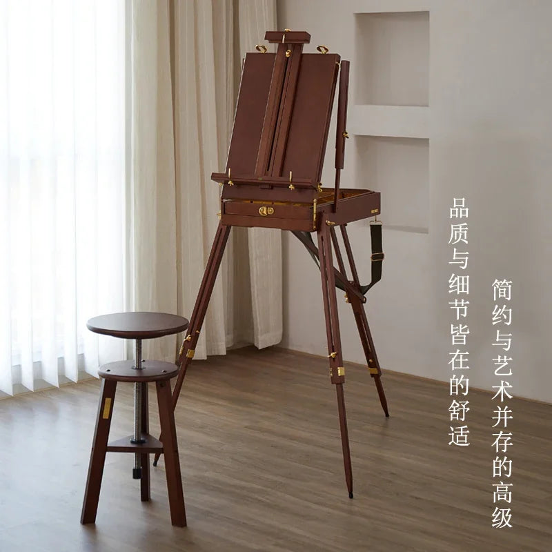 Italian Minimalist Professional Painting Easel