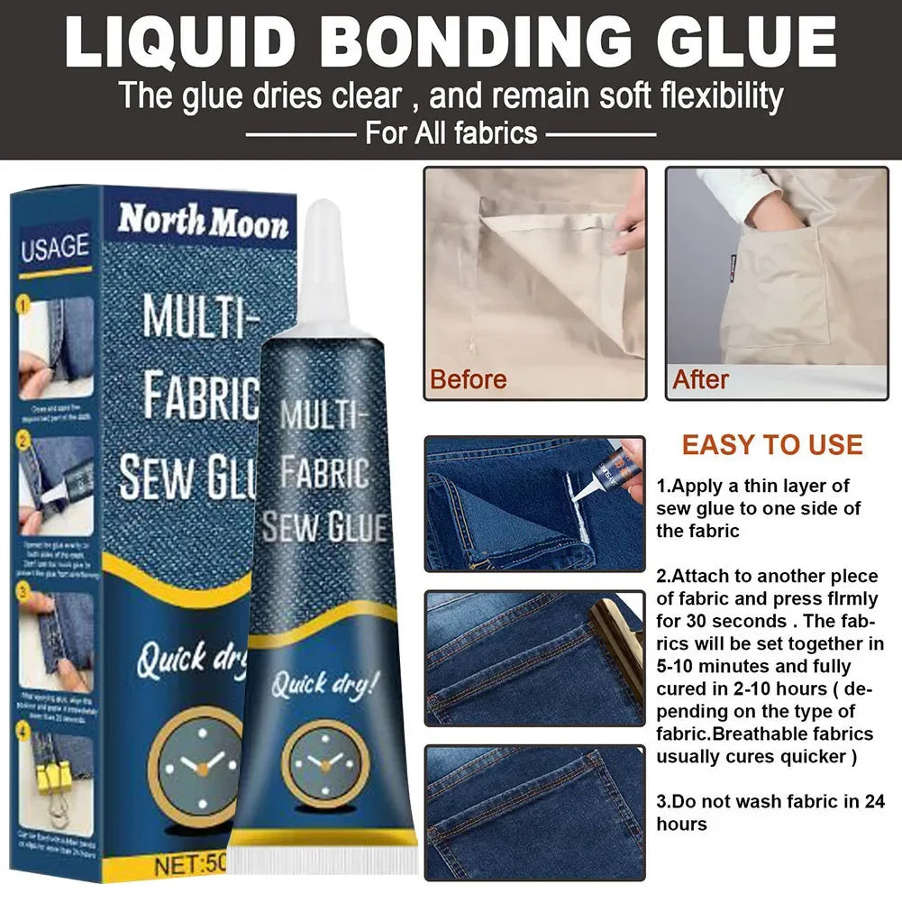 Multi-Fabric Sew Glue