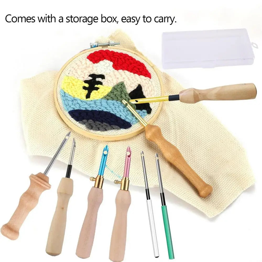 Punch Needle Embroidery Kit