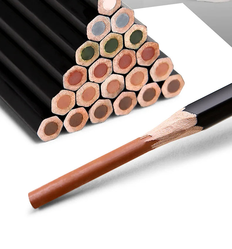 Thick Core Color Charcoal Pencils