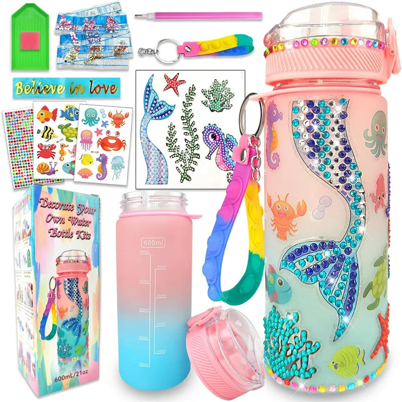 Decorate Your Own Water Bottle Kits