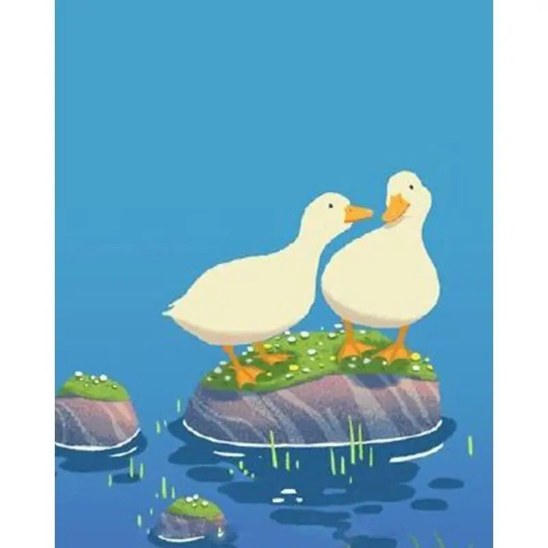 Cartoon Duck Paint By Number