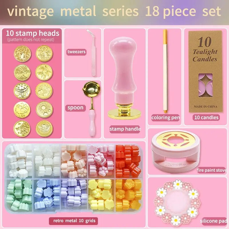 Wax Seal Stamp Kit