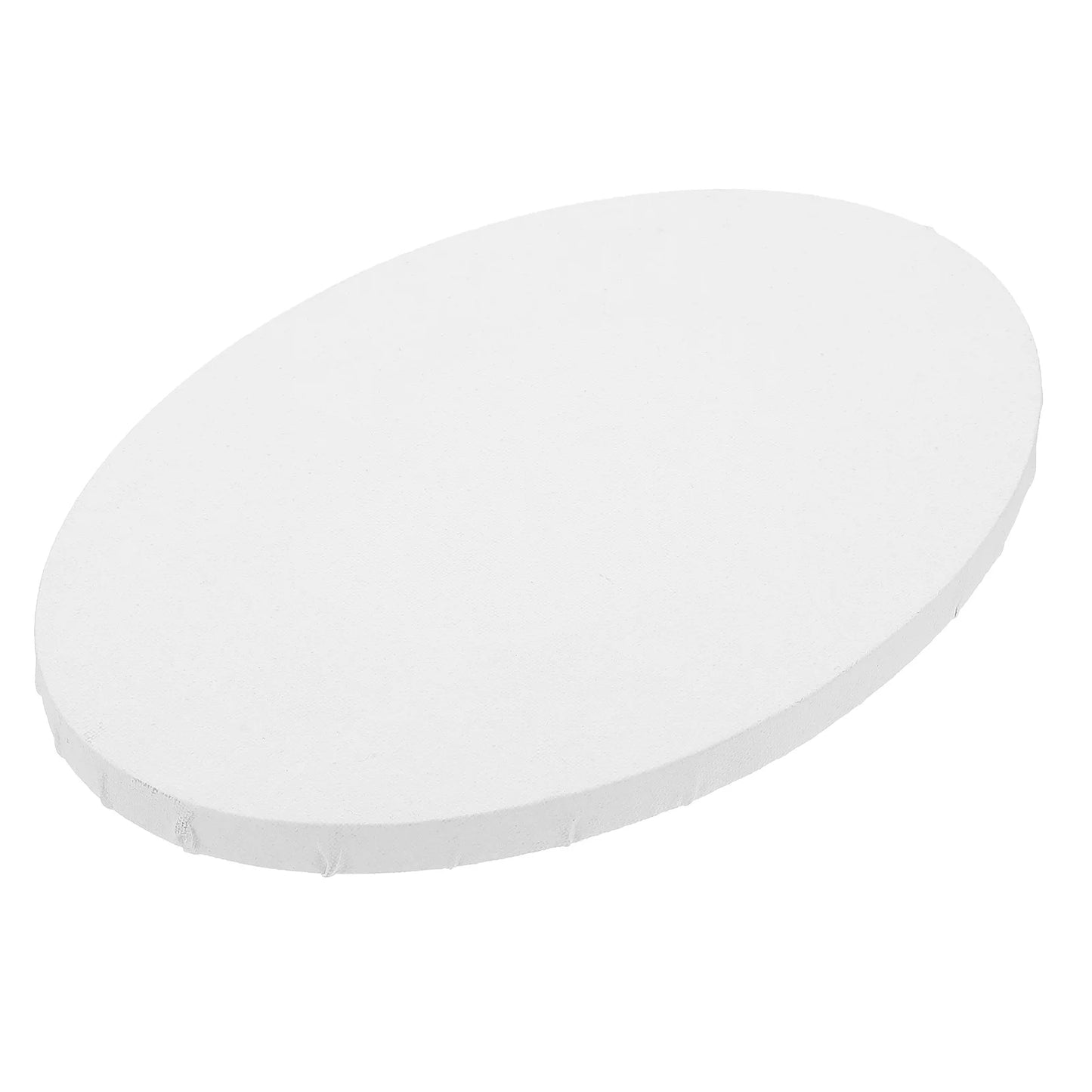 Blank Oval Shape Canvas