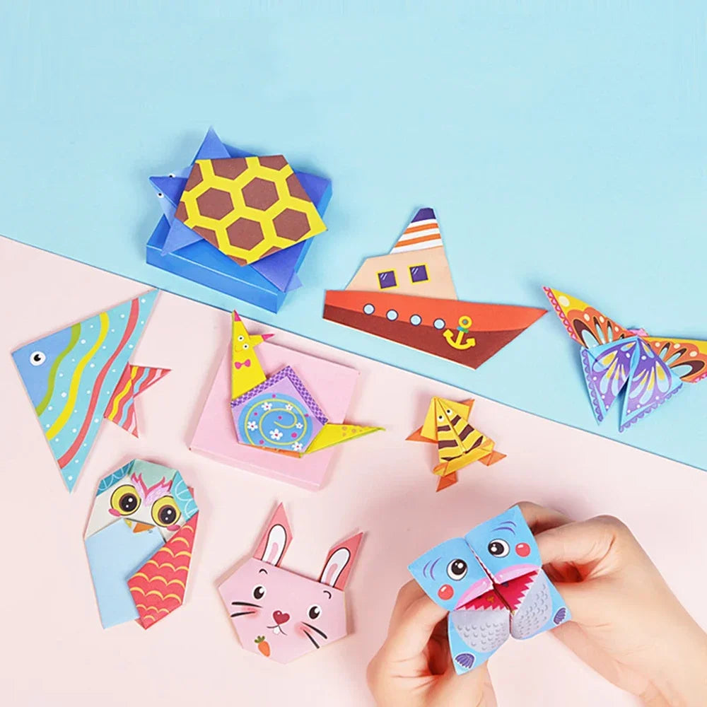 Cartoon Animal Origami Paper