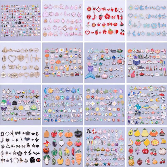 Random Mixed Enamel Charms