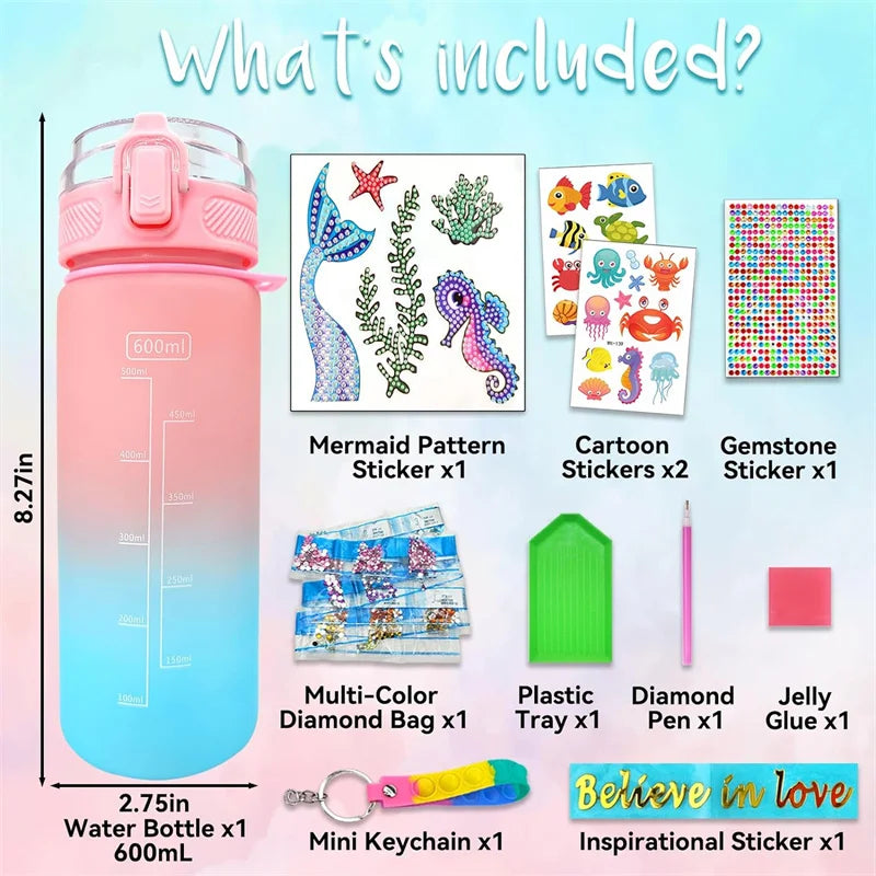 Decorate Your Own Water Bottle Kits