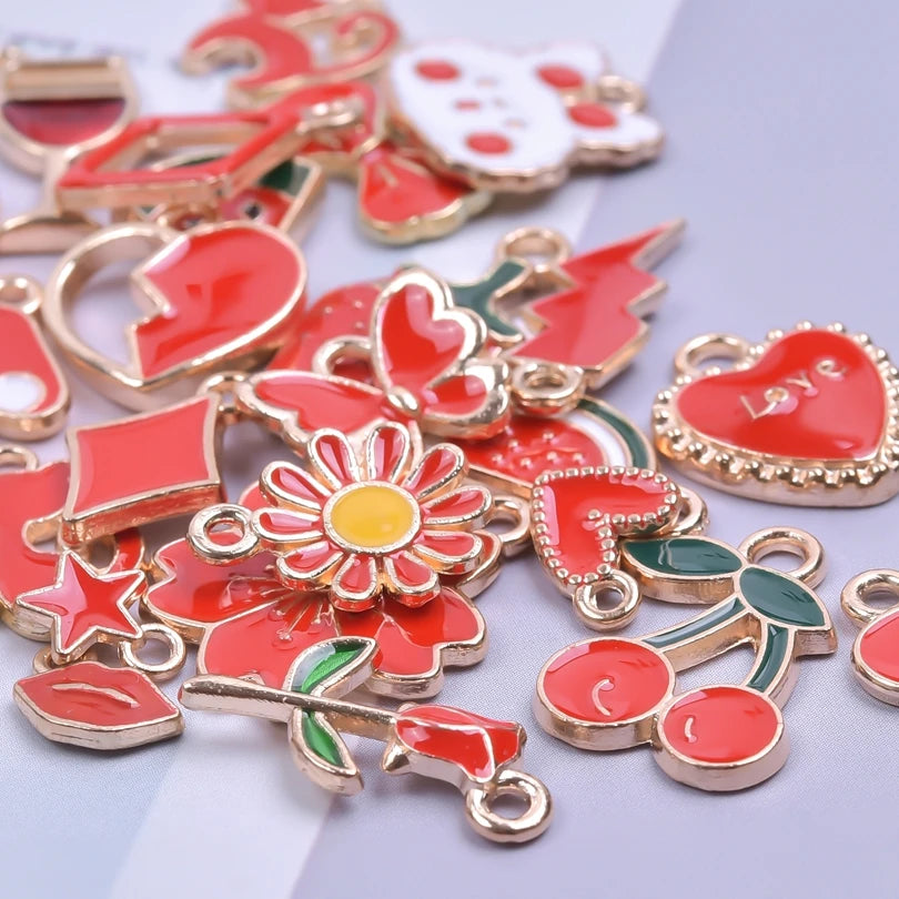 Random Mixed Enamel Charms