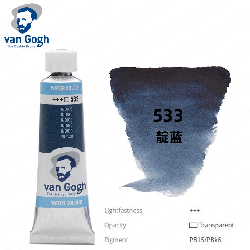 Original Van Gogh Watercolor Paint