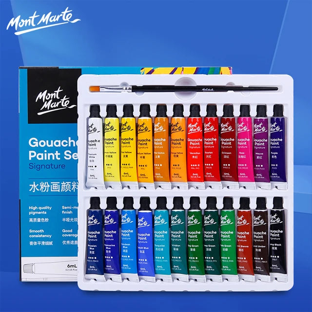 Professional Gouache Painting Set