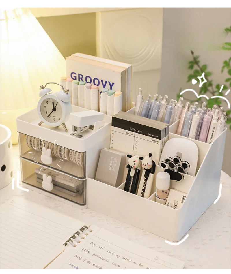 Desktop Organizer with Drawers