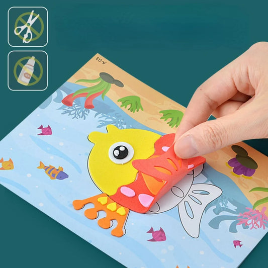 Cartoon Dinosaur Animal Puzzle Game