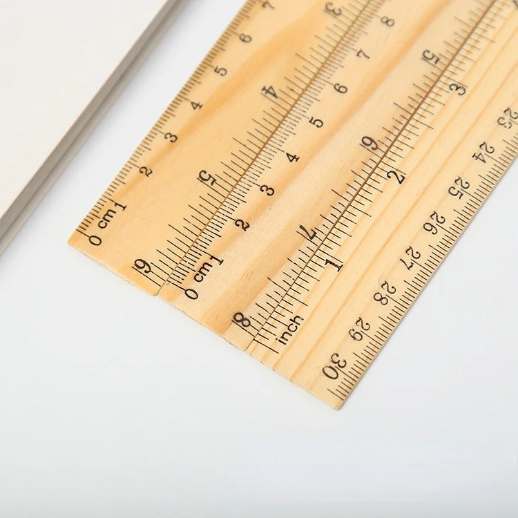 Straight Plastic Ruler Transparent