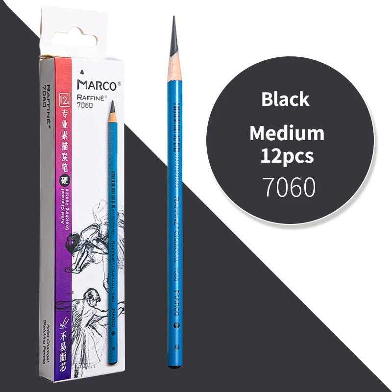 Professional Charcoal Pencil Set